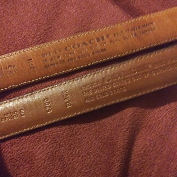 Coach belts 2 for 1 or buy separately - Picture 4 of 4